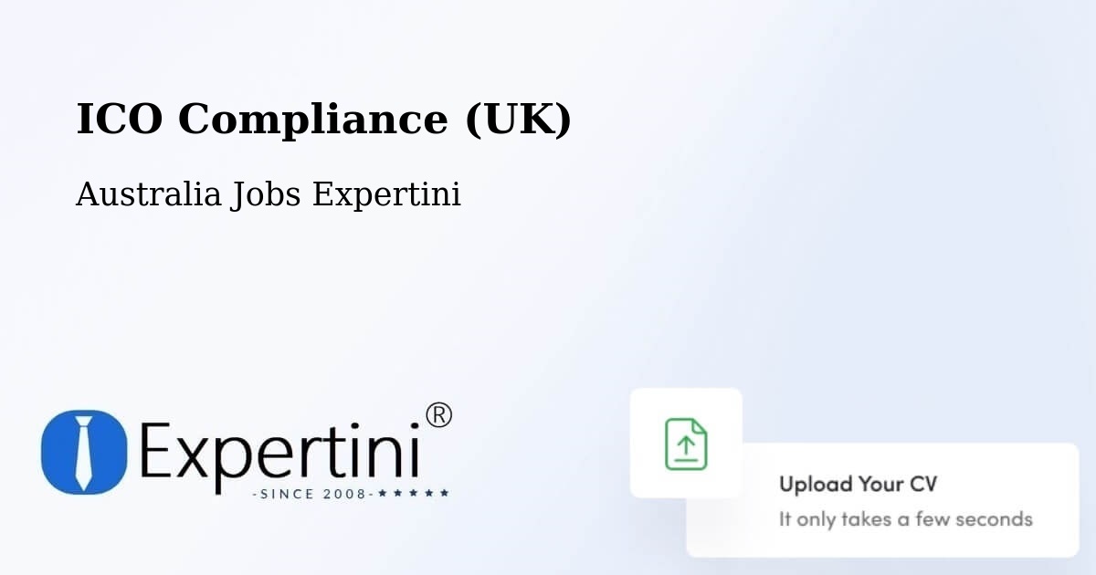 UK Data Protection & ICO Compliance – Proserpine - Australia Jobs Expertini